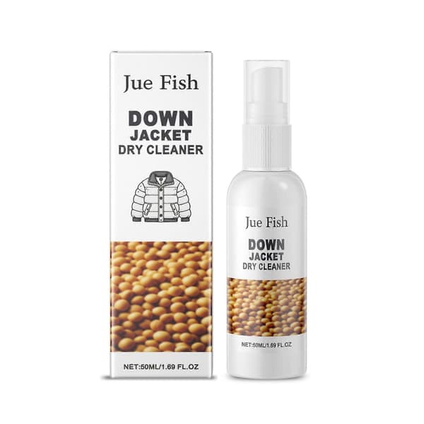 Jue Fish Down Jacket Detergent Mild Formula Stain and Odor Removal Down Jacket Cleaning and Care Detergent