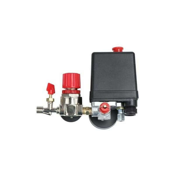 Luftkompressor trykafbryder med manometerregulator