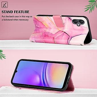 Marmor PU-etui til Samsung Galaxy A05