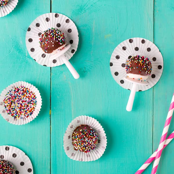 Mini-jäätelömuotit - Punainen