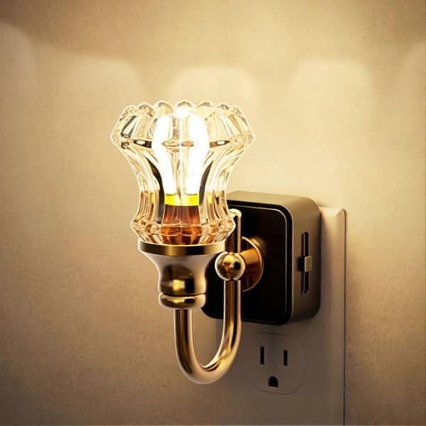 【LD】 Decorative Plug-in Lamp - Wall Mounted Compatible with Nursery 1pc 1pc