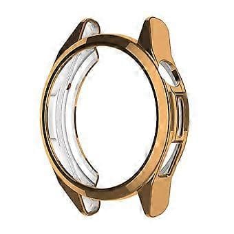 Compatible with Huawei Watch GT Runner Electroplated TPU Watch Case Half Shell (Rose Gold)