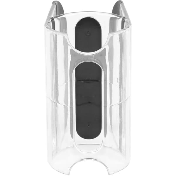 3-pack bomullsrondellförvaringslåda Kommod Akryl Kontor Hushåll Sovrum med transparent dammskydd