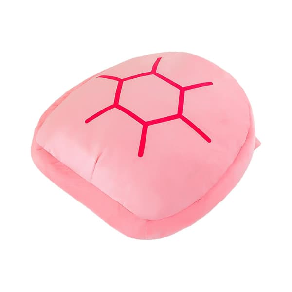 Turtle Shell Plush Doll Portable Turtle Shell Pillows Costume Plush Toy pink