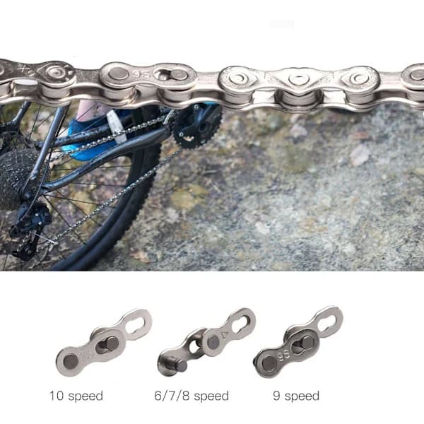 Chain Lock 10-speed, 5 Pairs Chain Locks, Bicycle Chain