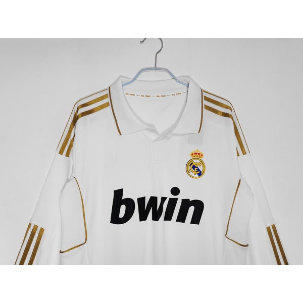 Real Madrid hjemme langermet fotballdrakt nr. 9 Ronaldo-XL
