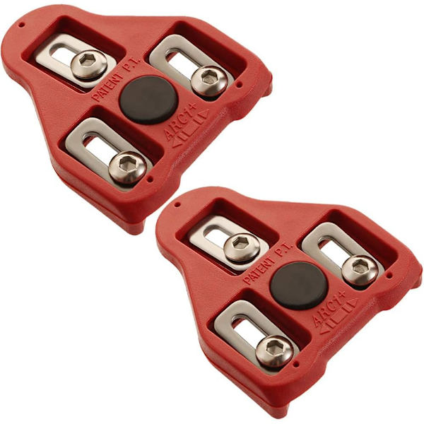 Klamper til pedaler, kompatible med Look Delta (9° float)