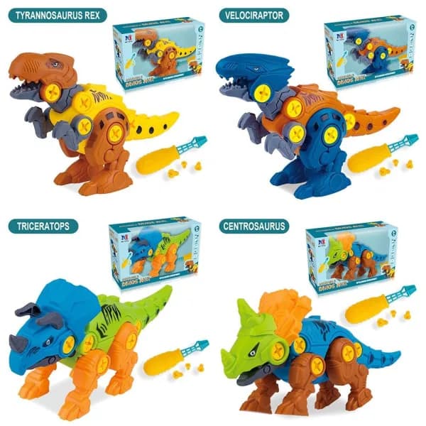 Demonter dinosaurmodel Dinosaurlegetøj DINOSAUR D