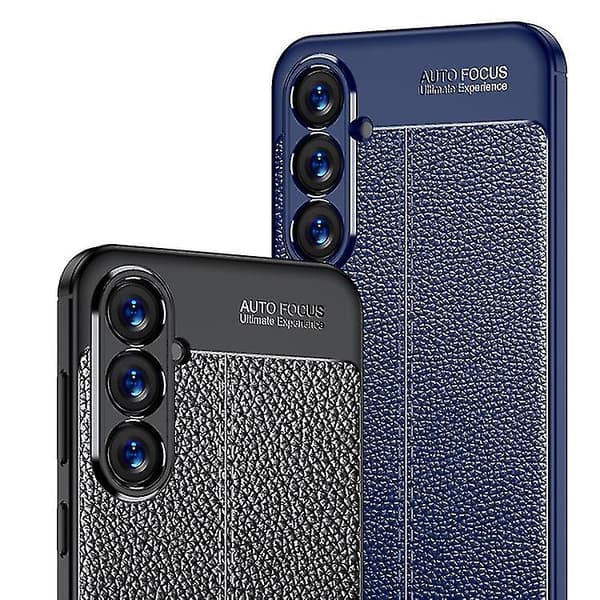 For Samsung Galaxy S23 Fe 5g Litchi Tekstur Støtsikkert TPU Mobilskall