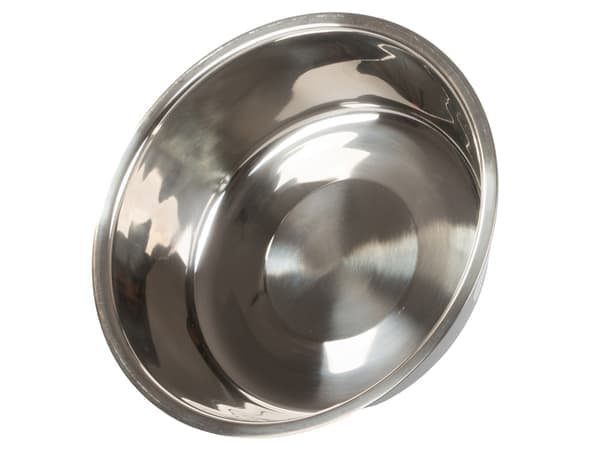 Skridsikker metalskål til hunde- og kattefoder, vandskål 150ml