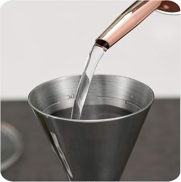 Mätjigger, japansk stil mätjigger cocktail 1oz/2oz