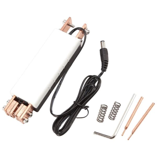 Built-in Spot Welder with Automatic Trigger for 18650 Battery Welding Mini Spot Welder (Black)