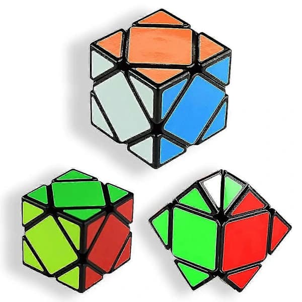 3x3 Intelligence Sort Base Speed Puzzle Skewb Twisty Magic Cube【PL】