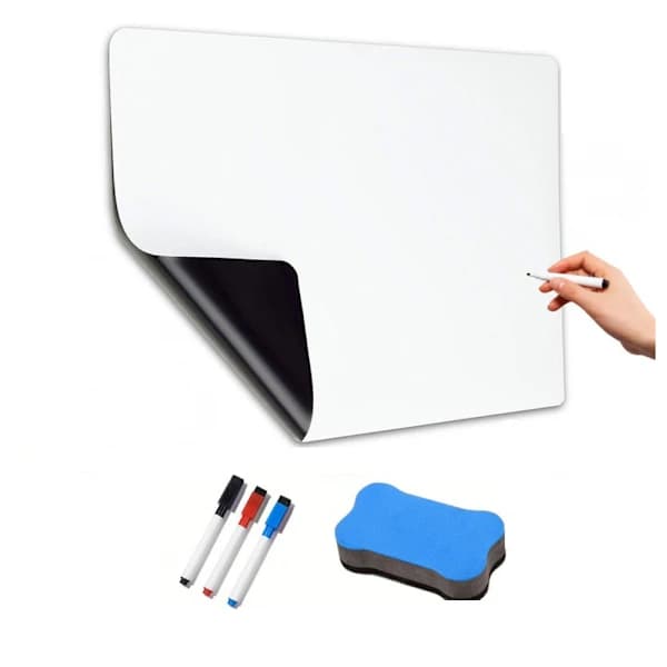A3 Magnetic Whiteboard Magnetic Refrigerator and List Kitchen Whiteboard, A