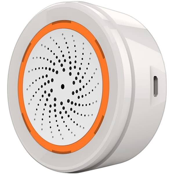 ZigBee NEO 90DB lyd- og lyssensor innebygd sirenealarmsensor Tuya Smart Life