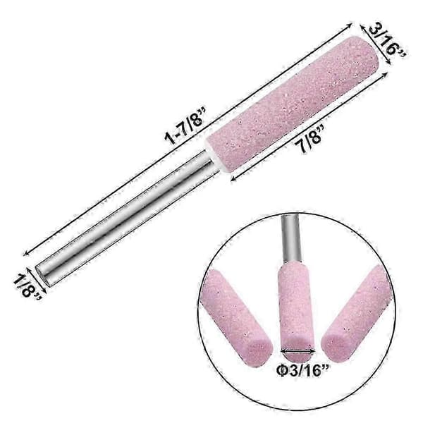24-pack Chainsaw Sharpener Abrasive Polishing Tool For Chainsaw Sharpener 3x4.8mm