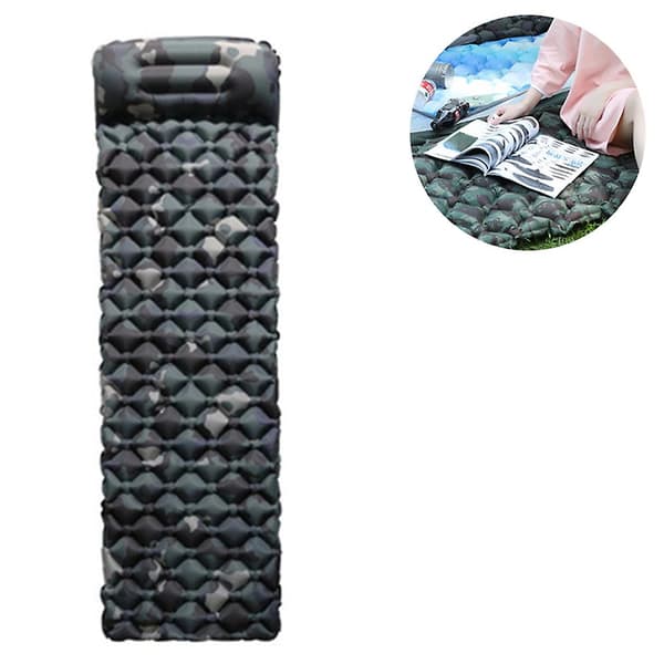 Camping Sleeping Pad, Single Sleeping Pad, Ultralight Outdoor Sleeping Pad, Moisture-proof for Hiking, Backpacking, Camping, Beach