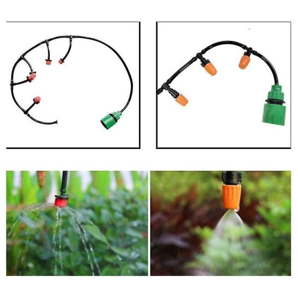 Outdoor Garden Spray, Evaporative Cooling System, 4/7 Automatic Watering Kit