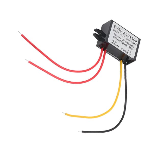 AC 10-28V til DC 12V Buck Converter AC DC Nedtrappingsmodul [DB] 5A 5A