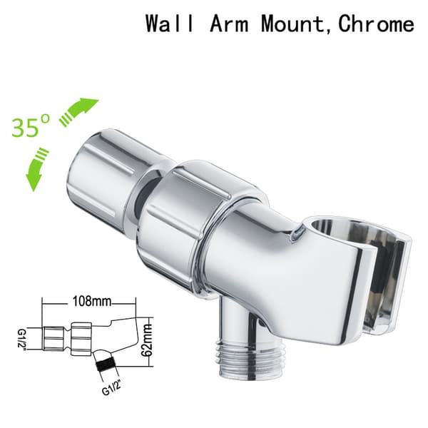Universell duschdispenser duscharm adapter armfäste Wa