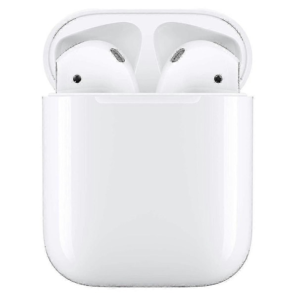 AirPods 2nd Generation Trådlösa Hörlurar Vattentåliga Bluetooth-kompatibla Hörlurar med Mikrofon
