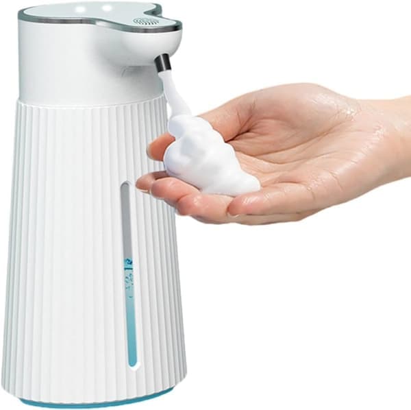 Automatisk sæbedispenser, sæbedispenser 400 ml berøringsfri sæbedispenser – USB-C-opladning