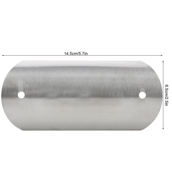 Motorcycle Exhaust Middle Pipe Heat Shield Link Pipe Protector Cover Heel Guard (#1)