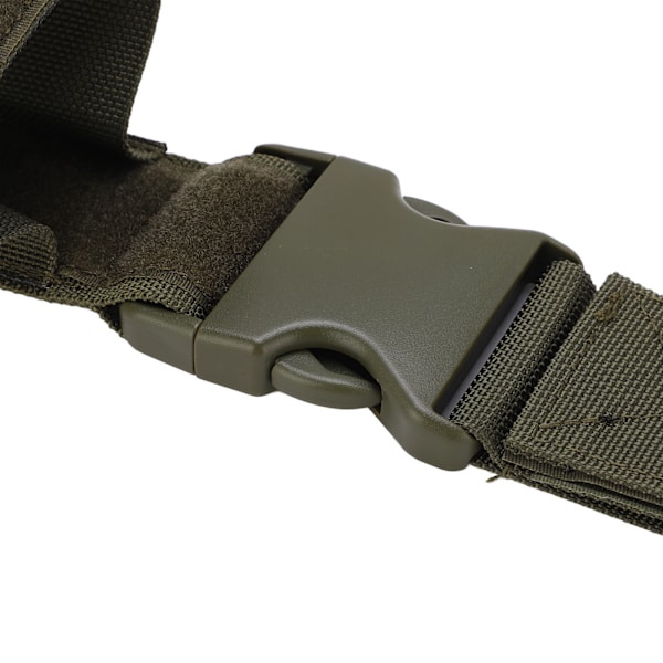 Vattenflaskhållare med Molle-system, multifunktionell för utomhuscamping och vandring, grön