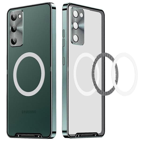 Strong Magnetic Case with Lens Protector Compatible with Samsung Galaxy S23 Ultra Plus