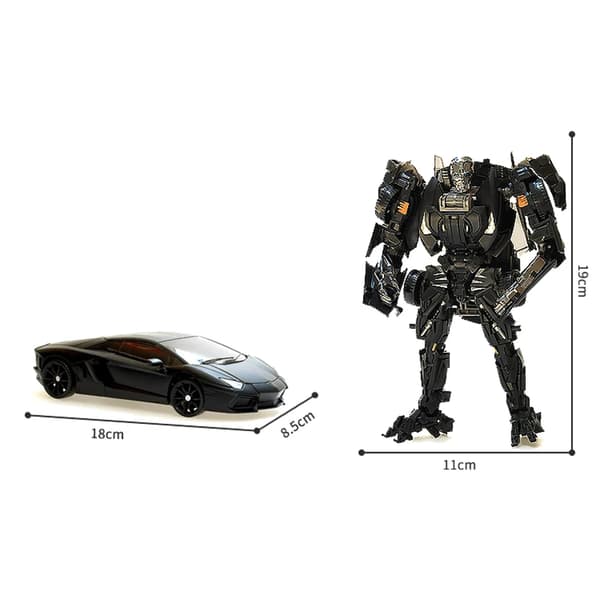 Transformerende Robot Legetøj 4 Mørk Lockdown Robot Bilfigurer Filmversion Deformeret Billegetøj Børnefødselsdagsgave-FA8- Lockdown Lockdown