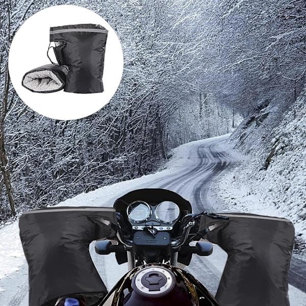 Motorcycle Handlebar Muff Windproof Waterproof Warm Gloves