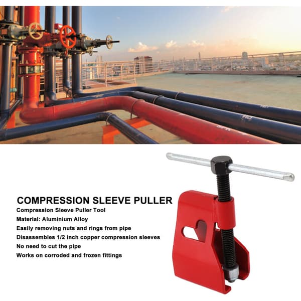 Aluminium Alloy Compression Sleeve Puller Tool for Hydraulic Pipe Nut Removal