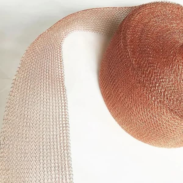 Home Copper Wire Mesh, Electromagnetic Wave Shielding, Insect and Rodent Protection, Dense and Durable Copper Mesh for Decoration