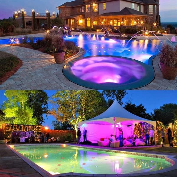 Pool Lighting Waterproof Underwater Lights, Disco Pool Party or Decoration-FX-