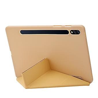 Leather Case for Tablet Samsung Galaxy Tab S9+ (Gold)
