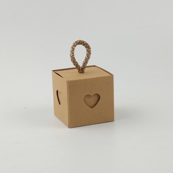 Presentförpackningslåda, 30 st Bröllopsfestlåda, Presentask i kartong