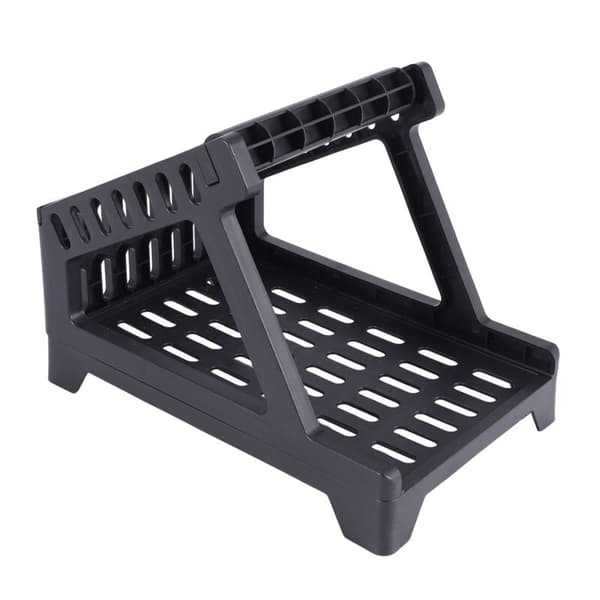 Label Holder Thermal Label Holder for Rolls and Folded Labels Direct Label Holder Desktop Accessory A