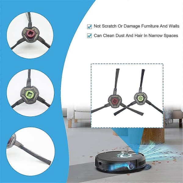 For P30 P20 Robot Vacuum Cleaner Accessories Main Side Brush Mop Cloth Replacement Parts