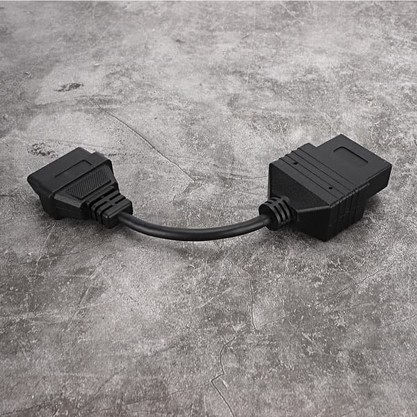 20-bens til 16-bens OBD2 Diagnostisk Kabel Adapter Stik Passer til KIA