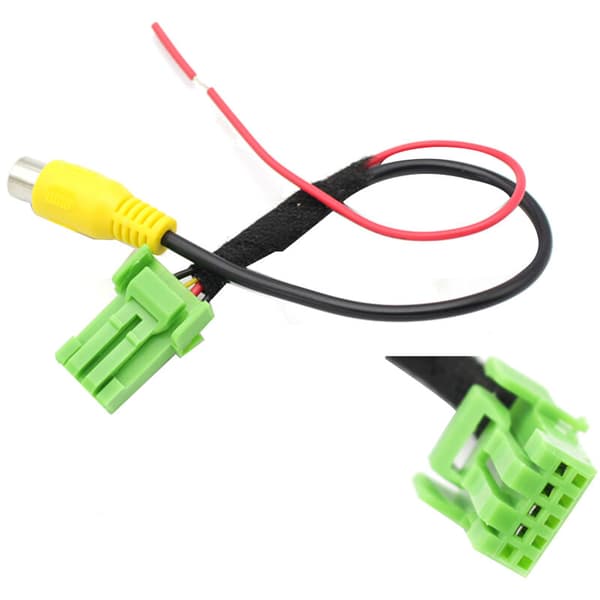 Car Rear View Camera RCA Video Backup Camera Converter Cable Adapter for Vitara Swift Sx4