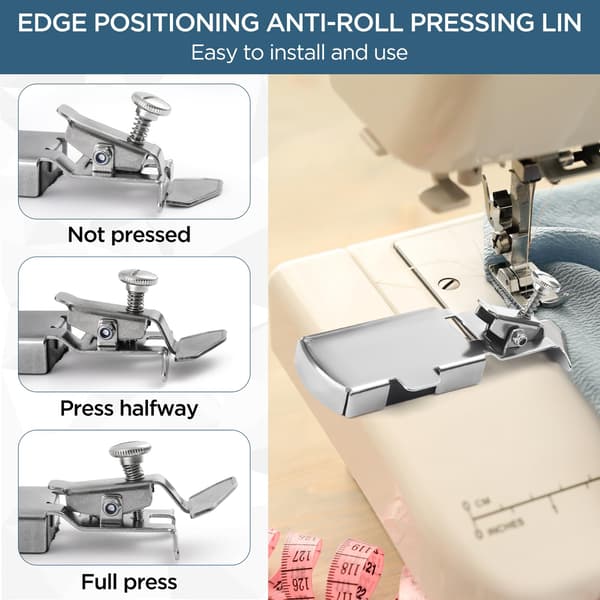 Magnetic Seam Guide, Universal Sewing Machine Accessory for Precise Seam Allowance