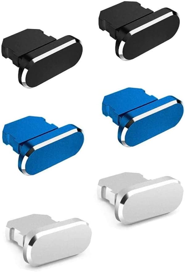 Removable Dust Plugs Compatible Dust Covers (6 Pieces)