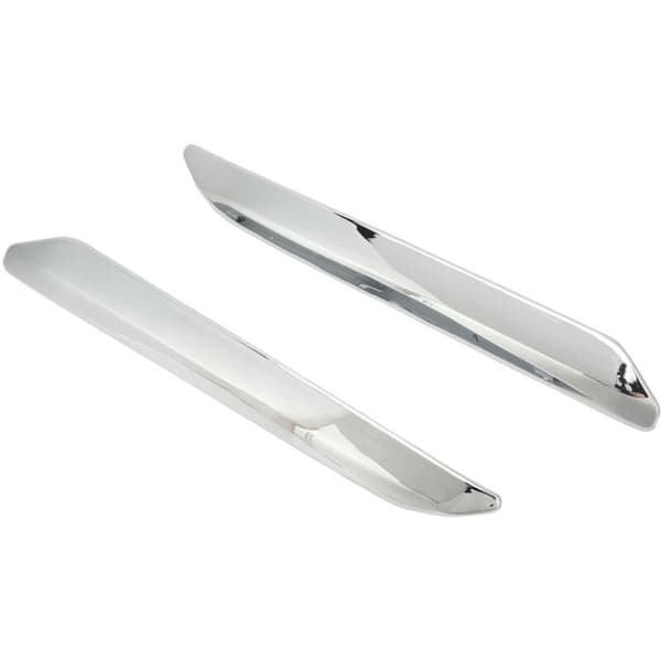 2 Pcs Front Bumper Trim Left Right Anti-scratch Chrome Silver Replacement For Citroen C5 X7 2007-2015