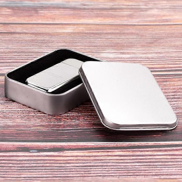 Portable Metal Storage Box Collection Box Container Holder Gift Box