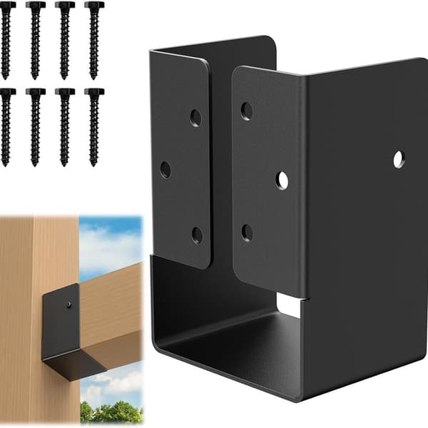 Hidden Beam Hanger (1-Pack), Outdoor Hidden Beam Bracket
