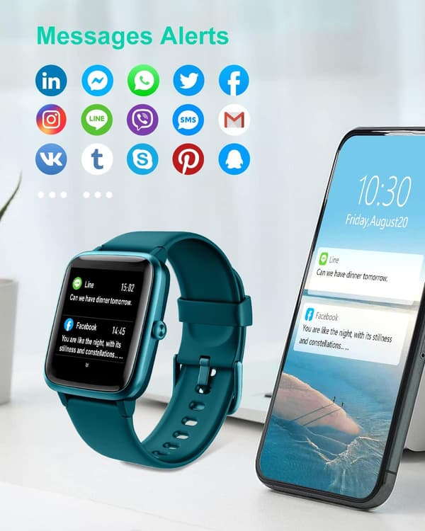 Smarte ure til kvinder, AGPTEK smarture til Android og DXGHC_OF