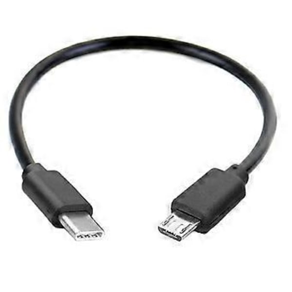 Micro USB–USB-C-latauskaapeli, 1 m pitkä