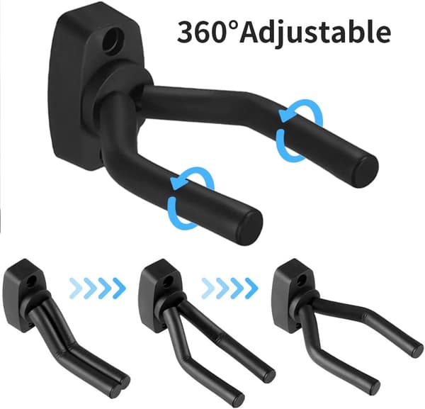 Guitar Wall Mount, Guitar Hook, Guitar Holder Compatible with Aco