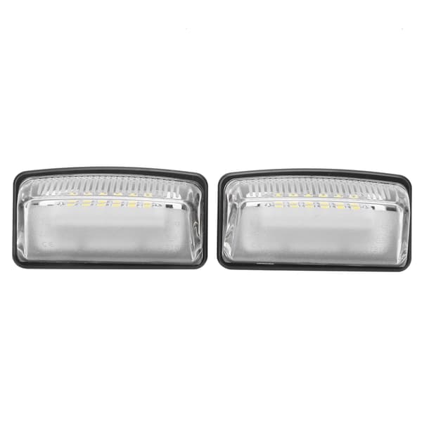 2 stk. LED-nummerpladelys 6500K Lavt strømforbrug Passer til Corolla/Crown/Starlet
