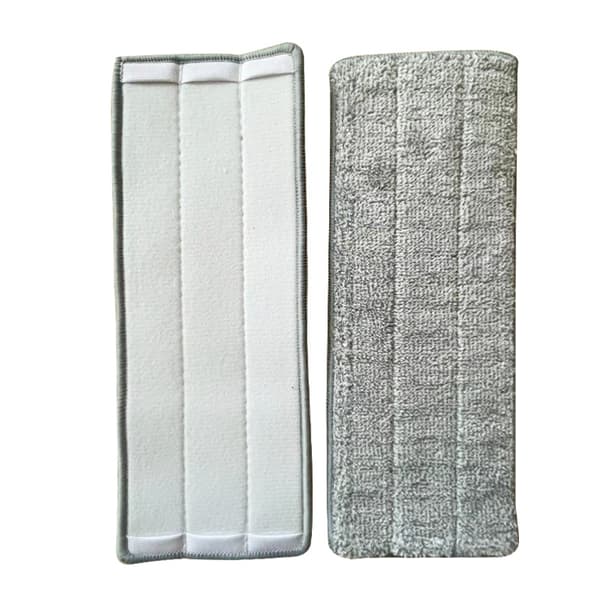 Microfiber Cleaning Pads Compatible with Squeeze Flat Mop (5-Pack), Washable and Reusable Microfiber Mop Pads for Floor Cleaning